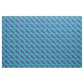 Exotisch groen blad patroon stof (Yard (91,4 cm))