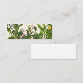 Exotisch groen oerwoud. klantenkaartje (Voorkant / Achterkant)