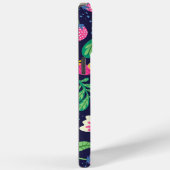 Exotisch handgeschilderd bloemmotief Case-Mate iPhone case (Achterkant / Rechts)