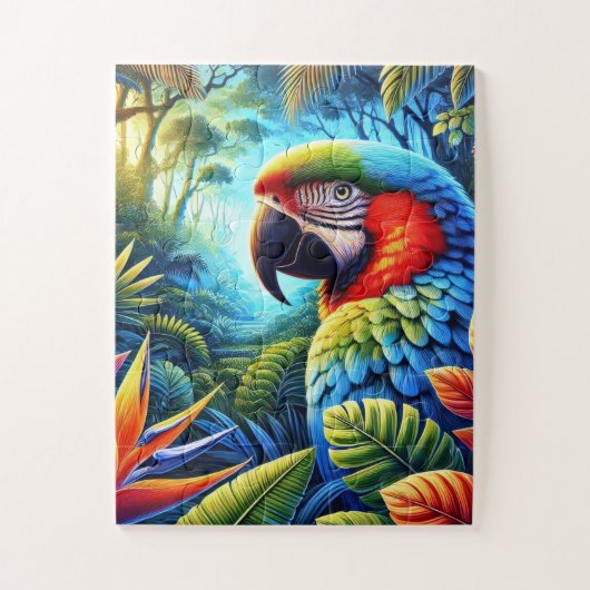 Exotisch Jungle Avontuur Legpuzzel (Verticaal)