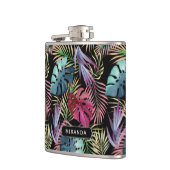 Exotisch kleurrijk Oerwoud met naam Heupfles (Links)