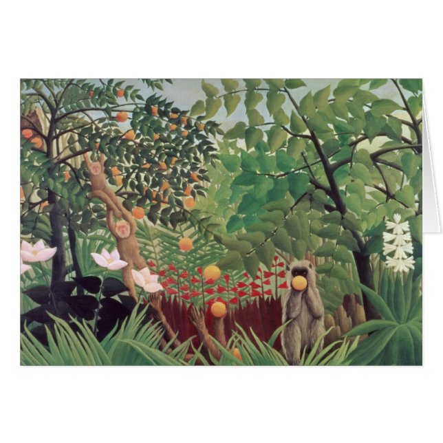 Exotisch landschap, 1910 (Voorkant Horizontaal)