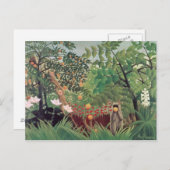 Exotisch landschap, 1910 briefkaart (Voorkant / Achterkant)