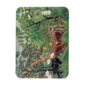 Exotisch landschap, 1910 magneet (Verticaal)