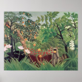 Exotisch landschap, 1910 poster (Voorkant)