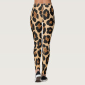 exotisch luipaardpatroon leggings (Achterkant)