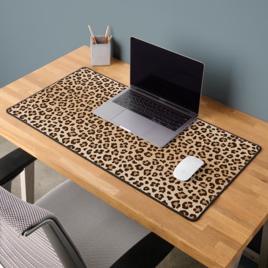 Exotisch luipaardprintpatroonontwerp bureaumat (Kantoor 2)