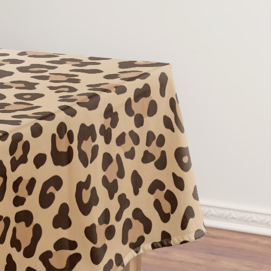 Exotisch luipaardprintpatroonontwerp tafelkleed (Voorbeeld)