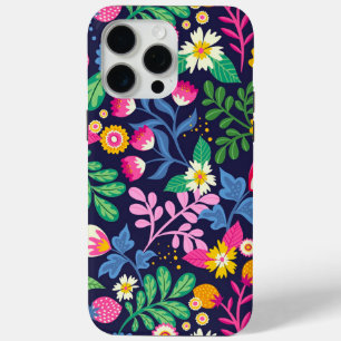 Exotisch met de hand geschilderd bloempatroon-4833 iPhone 15 pro max hoesje