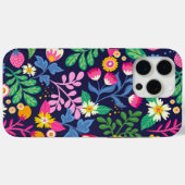 Exotisch met de hand geschilderd bloempatroon-4833 Case-Mate iPhone case (Achterkant (horizontaal))