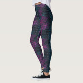 Exotisch Motief Bloemblad Dameskleding Workout Leggings (Links)