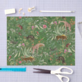  Exotisch Oerwoud Fantasy - Green Tissue Paper Tissuepapier (Craft)