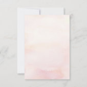 Exotisch Oerwoud Foliage Elegant Wedding RSVP (Achterkant)