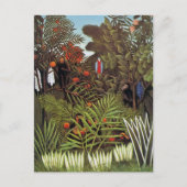 Exotisch Oerwoud Henri Rousseau Briefkaart (Voorkant)