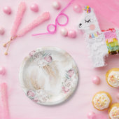 Exotisch Pampasgras Koning Protea Bloemen Ieder Fe Papieren Bordje (Feest)