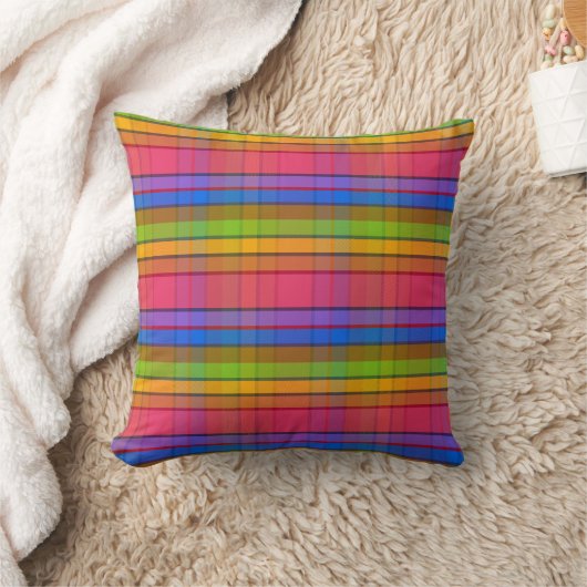 Exotisch Plaid MT Kussen (Deken)