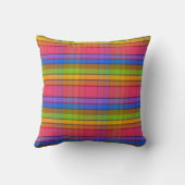 Exotisch Plaid MT Kussen (Achterkant)