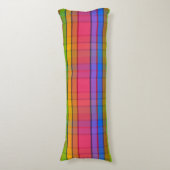 Exotisch Plaid MT Lichaamskussen (Voorkant Verticaal)