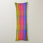 Exotisch Plaid MT Lichaamskussen (Achterkant (Verticaal))