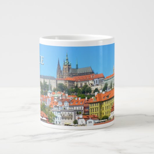 Exotisch Praag Grote Koffiekop (Voorkant)