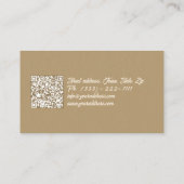 Exotisch reisbureau Visitekaartje (Achterkant)