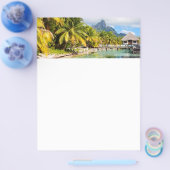 Exotisch resort flyer (Enkel)