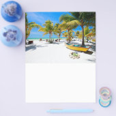 Exotisch resort flyer (Enkel)
