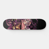 Exotisch roze persoonlijk skateboard (Horizontaal)
