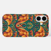 Exotisch Safari wandtapijtpatroon - De Witte Lotus Case-Mate iPhone Case (Achterkant (horizontaal))