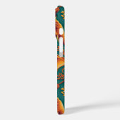 Exotisch Safari wandtapijtpatroon - De Witte Lotus Case-Mate iPhone Case (Achterkant / Links)