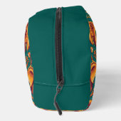 Exotisch Safari wandtapijtpatroon - De Witte Lotus Toilettasje (Rechts)