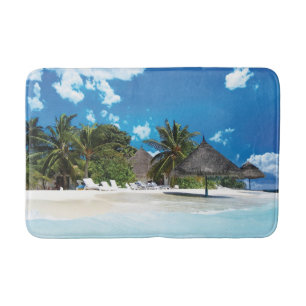 Exotisch strand badmat