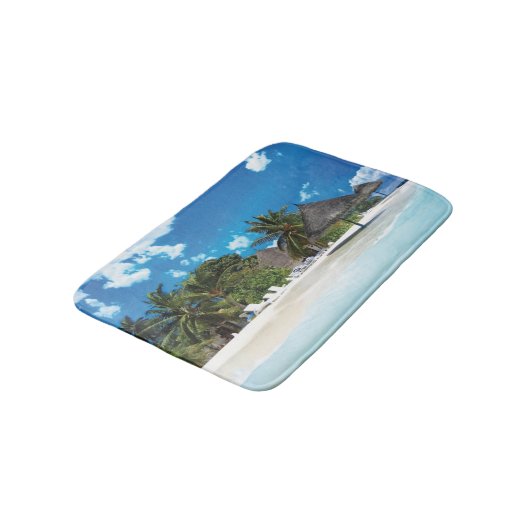 Exotisch strand badmat (Gekanteld)