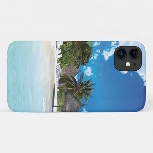 Exotisch strand  Case-Mate iPhone case (Achterkant (horizontaal))