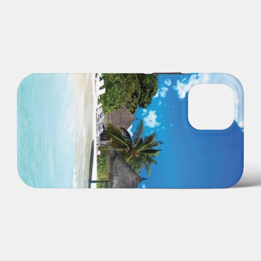 Exotisch strand Case-Mate iPhone case (Achterkant (horizontaal))