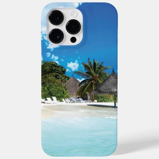 Exotisch strand  Case-Mate iPhone case (Achterkant)