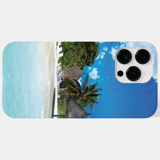Exotisch strand Case-Mate iPhone case (Achterkant (horizontaal))