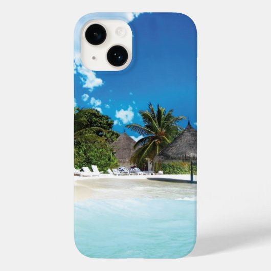 Exotisch strand Case-Mate iPhone case (Achterkant)