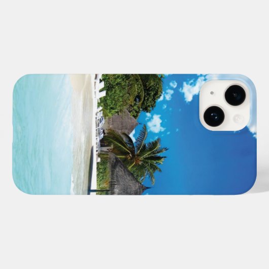 Exotisch strand Case-Mate iPhone case (Achterkant (horizontaal))