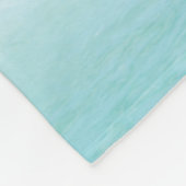 Exotisch strand fleece deken (Hoek)
