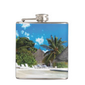 Exotisch strand heupfles (Voorkant)