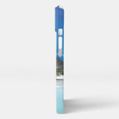 Exotisch strand iPhone hoesje (Linkerkant)