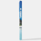 Exotisch strand iPhone hoesje (Linkerkant)