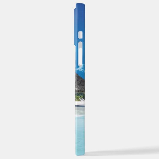 Exotisch strand iPhone hoesje (Linkerkant)