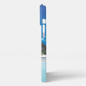 Exotisch strand iPhone hoesje (Linkerkant)