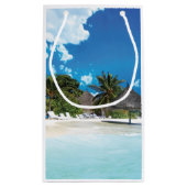 Exotisch strand klein cadeauzakje (Achterkant)