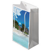 Exotisch strand klein cadeauzakje (Voorkant Gekanteld)