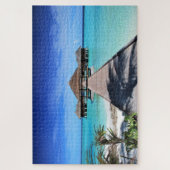 Exotisch strand legpuzzel (Verticaal)