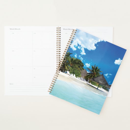 Exotisch strand planner (Display)