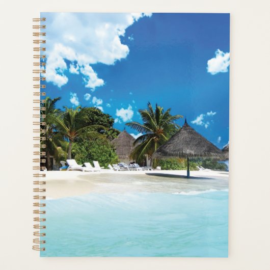 Exotisch strand planner (Voorkant)